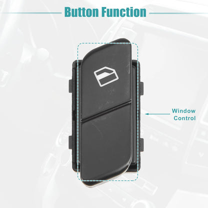 6Q0959855 Passenger Power Window Switch for VW Fox Hatchback (2003–2014)