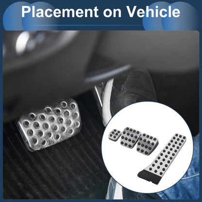 4Pcs Accelerator Pedal Covers for Mercedes Benz C-Class