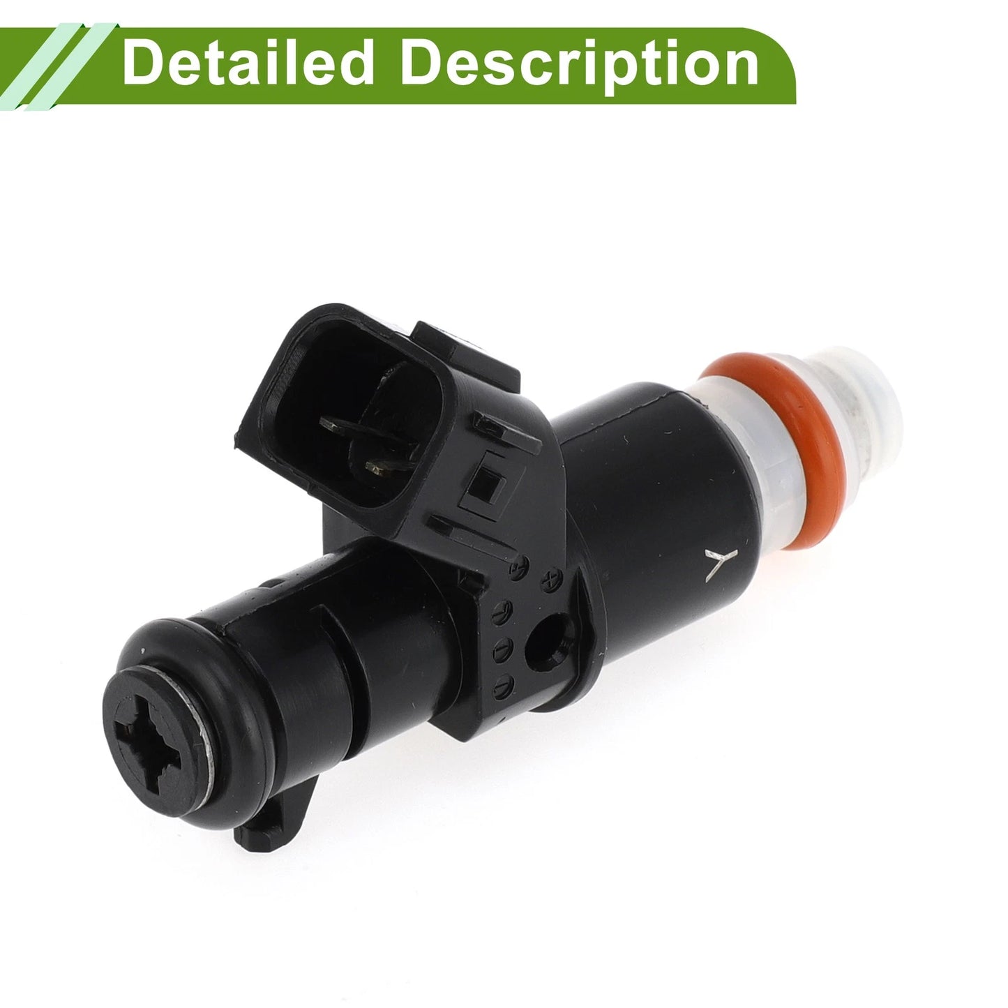 Fuel Injector No. 16450PWA003 for Honda Civic Hybrid (2003–2005) 1 Pc Black