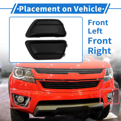 Fog Light Grill Set of 2 No.22925745 for Chevrolet Colorado (2017–2020)
