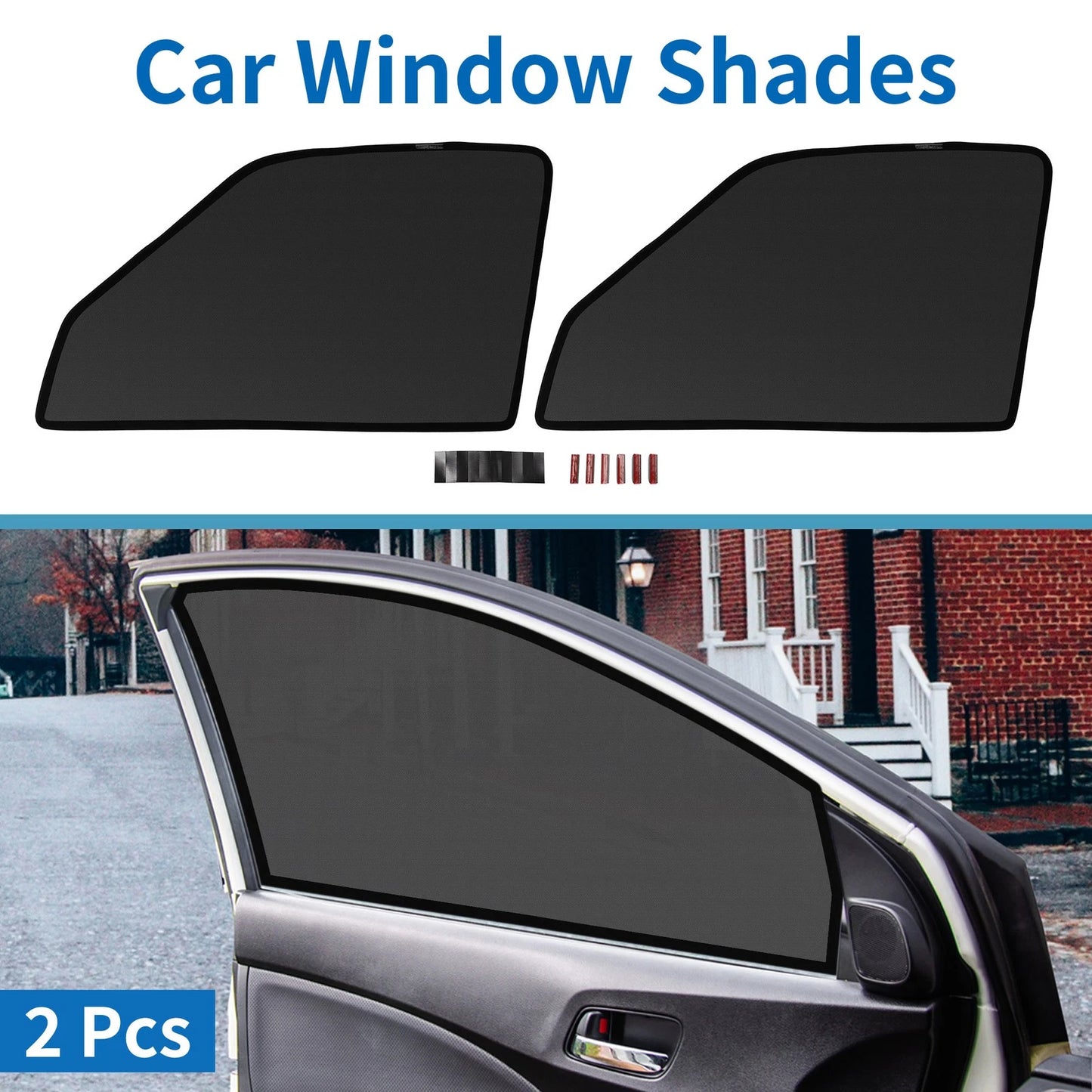 Car Window Cover for Nissan Serena C28 (2005–2019) - Black Net