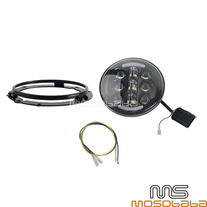 5.75" LED Headlight w/ Adjustable Bracket for Harley Softail Low Rider (2022)
