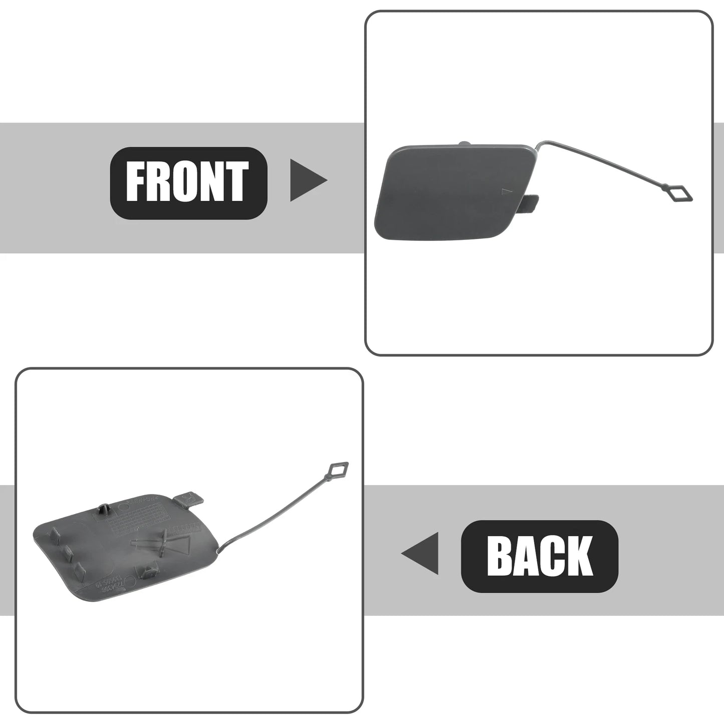 Tow Eye Hook Cover Cap for BMW X5 (2014–2020)
