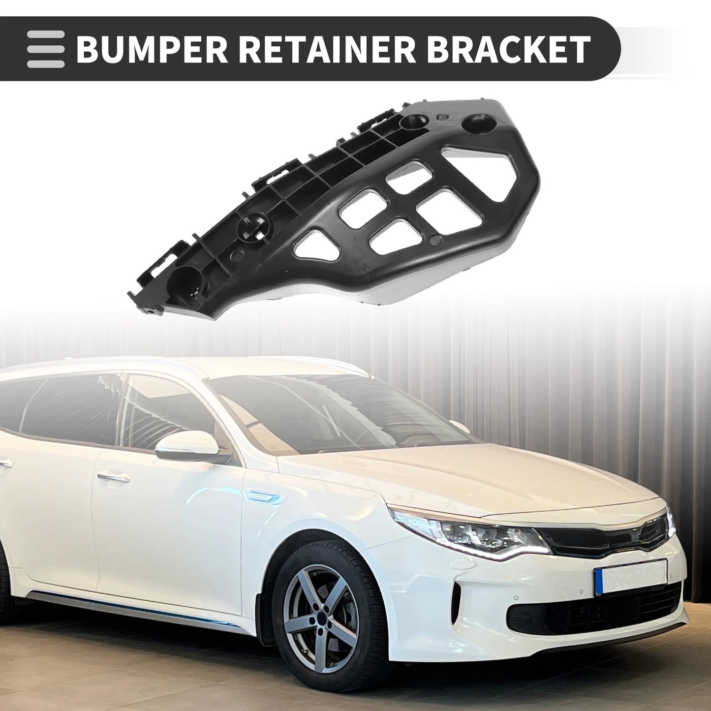 1pc Right Front Bumper Retainer Bracket No. 5253512130 for Toyota Corolla iM (2017–2018)
