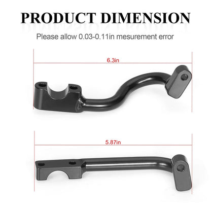 2 x Hand Wind Guard Mounts for Sportsman Scrambler 850 XP1000 (2013–2020)