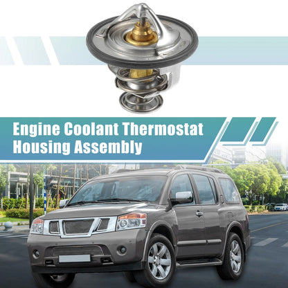 Engine Coolant Thermostat for Nissan NV2500 (2012–2016) 21200-AD201 Rubber
