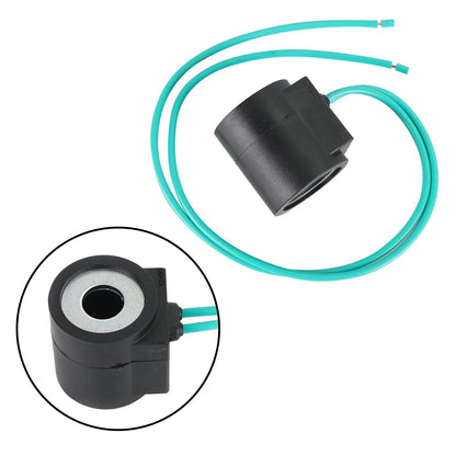 Solenoid Valve Coil 12V DC for 6352012 (18" Cables, Size 10)