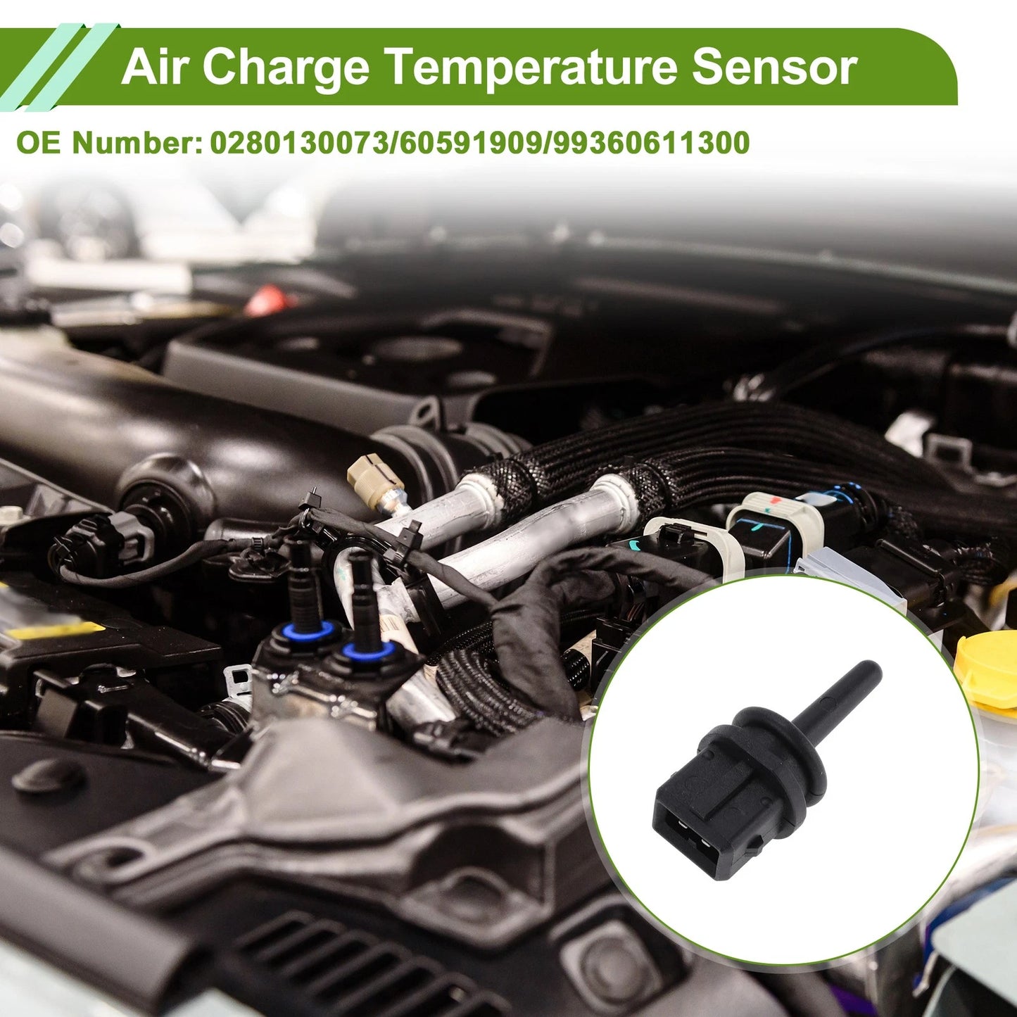 Air Charge Temperature Sensor No. 0280130073 for Porsche 911 993 (1995–1998)