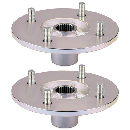 Set of 2 Rear Wheel Hubs for Yamaha Big Bear 400 Grizzly 350 450 (1990–2006)