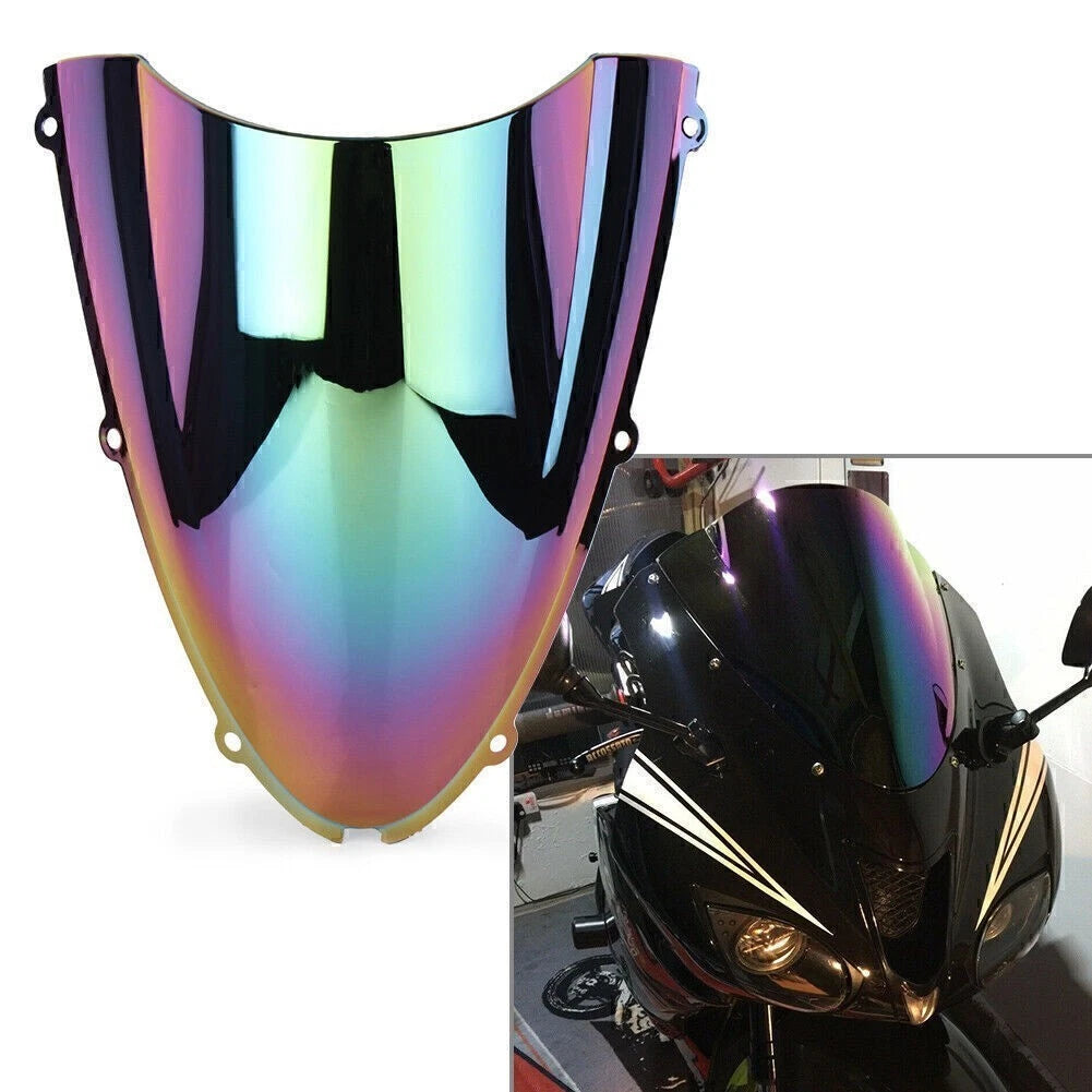 Windshield Windscreen for Kawasaki Ninja ZX6R (2005–2008) ABS Deep-Iridium