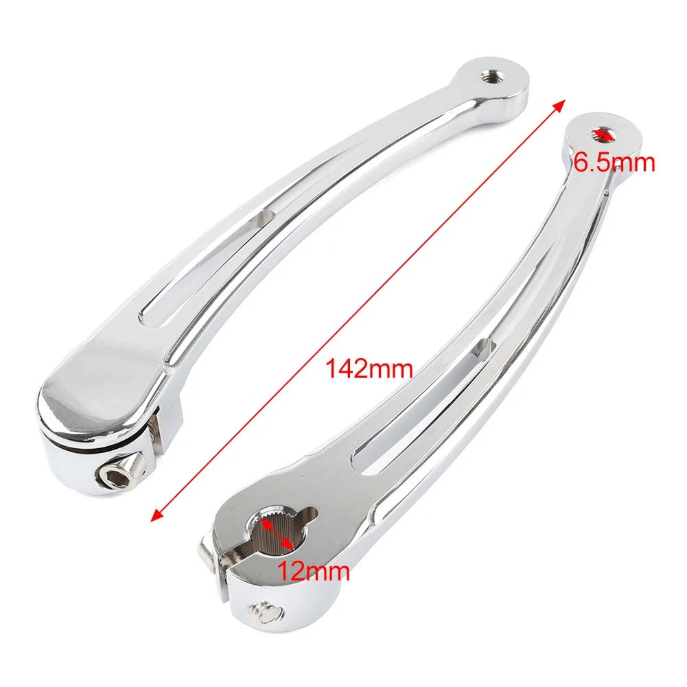 CNC Heel Toe Shifter Shift Lever Chrome for Harley Touring (1984–2019) Softail (2000–2017)