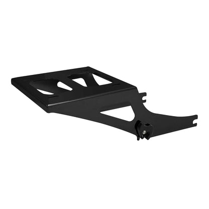 Black Trunk Mount Rack Docking Hardware for Harley Fatboy (2008-2017)