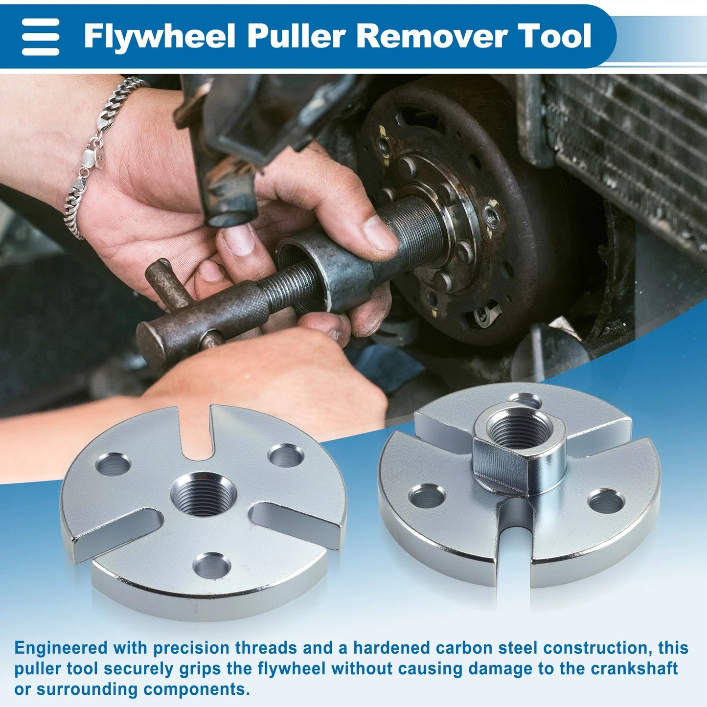 Flywheel Puller Z449-FLTOSK for Kawasaki 1000 LTD KZ1000B KZ1000K (1980–1982)