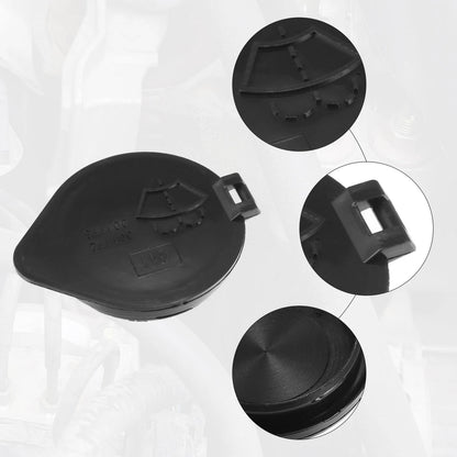 Windshield Washer Fluid Reservoir Cap for Toyota Venza (2009–2015) Black
