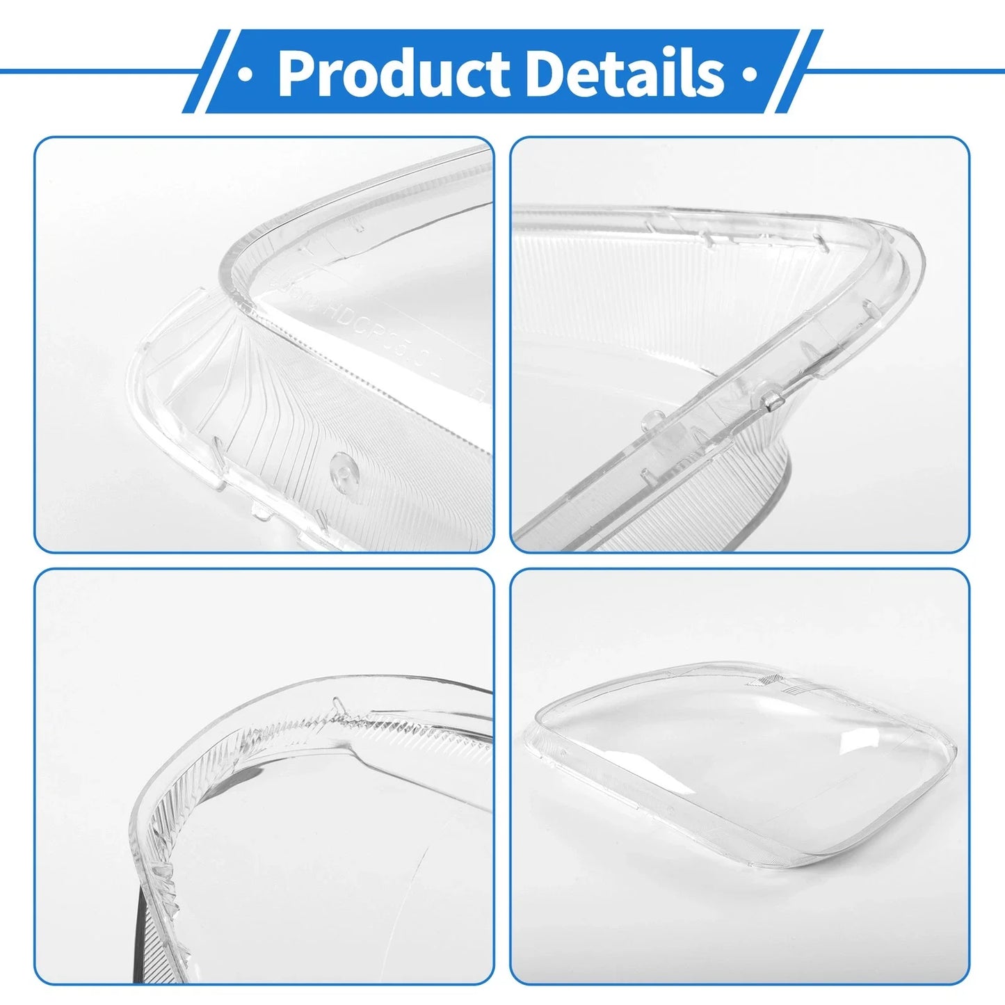 Car Front Left Headlight Lens Cover for Honda CR-V (2005-2006)