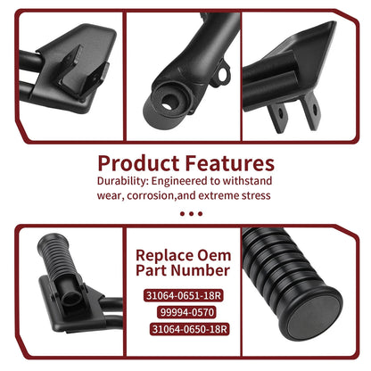 Passenger Foot Peg Set for Kawasaki Vulcan S EN650 (2015–2024)