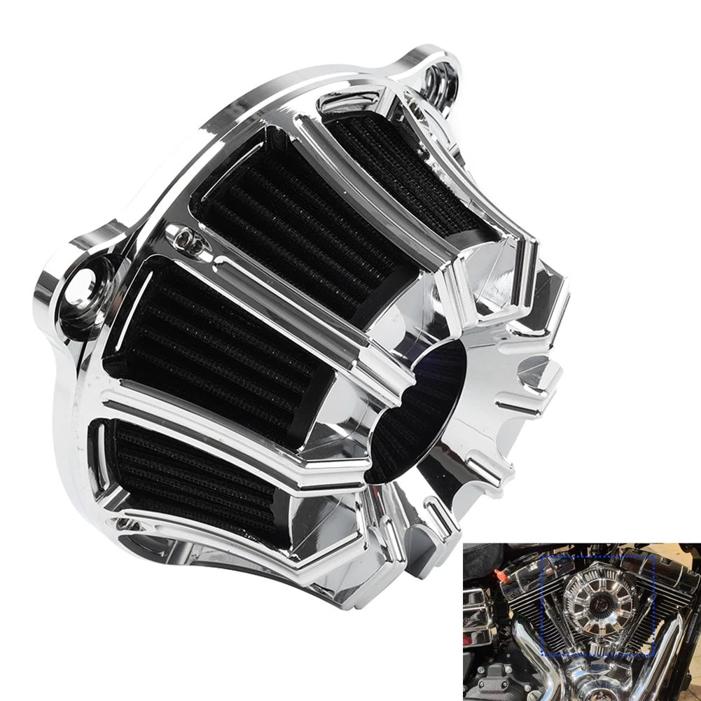 Air Cleaner Intake Filter for Harley Street Electra Glide Road King Dyna Softail (2014–2023)