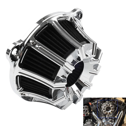 Air Cleaner Intake Filter for Harley Street Electra Glide Road King Dyna Softail (2014–2023)