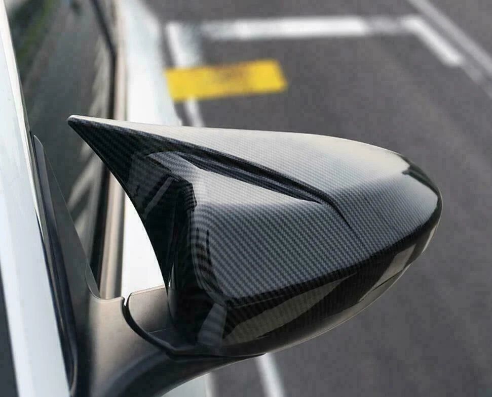 Carbon Style Side Mirror Cover Trim for Honda Accord (2018–2020)