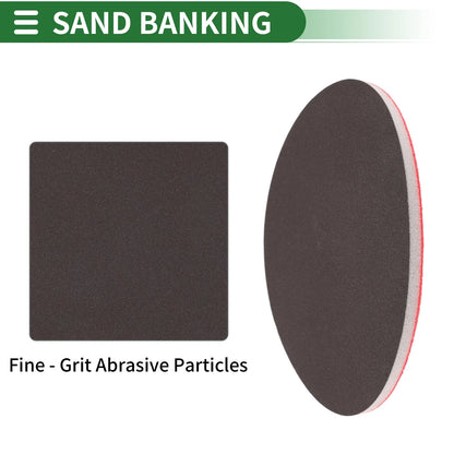 Set of 12 P800 Sanding Sponge Pads 5.91"x5.91" Washable and Reusable