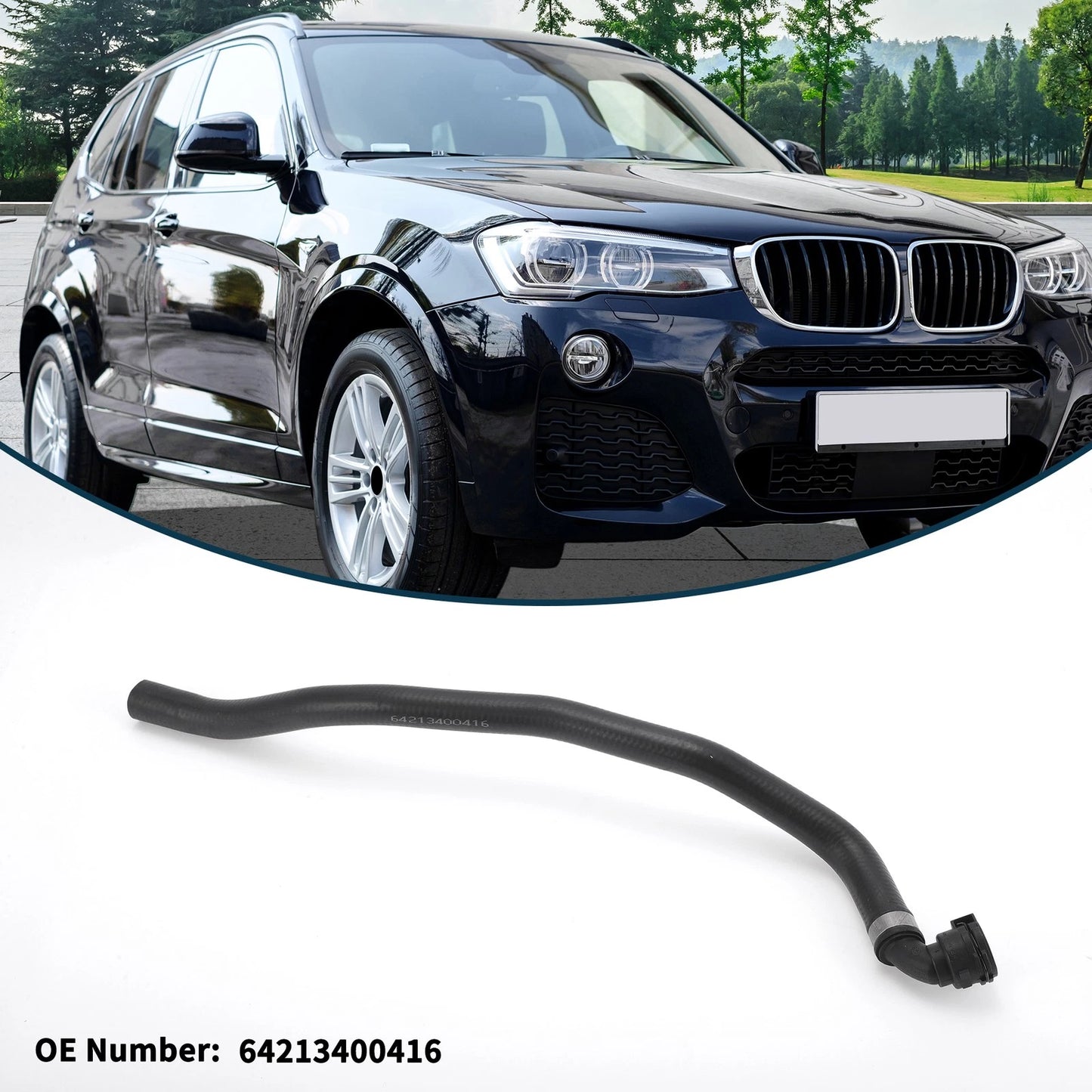Radiator Hose No. 64213400416 for BMW X3 (2004–2006)