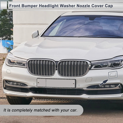 Front Right Side Bumper Headlight Washer Nozzle Cover Cap for BMW 740i