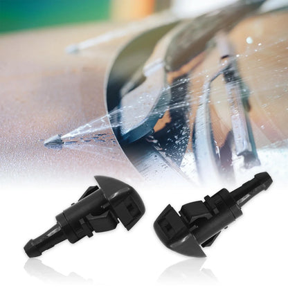 2 x Front Windshield Wiper Nozzles for GMC Envoy, Chevy Trailblazer (2002-2009)
