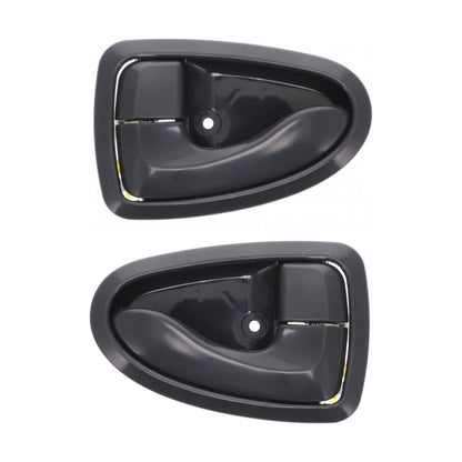 Set of 2 Inner Door Handles for Hyundai Accent (2000–2006) Grey