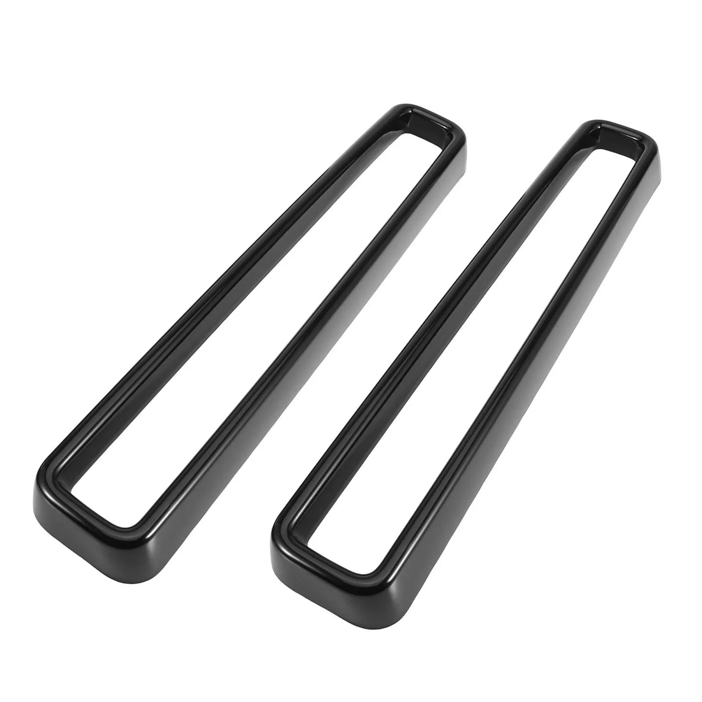 Black Front Grill Grille Inserts Cover Trim for Dodge Challenger (2015-2020)