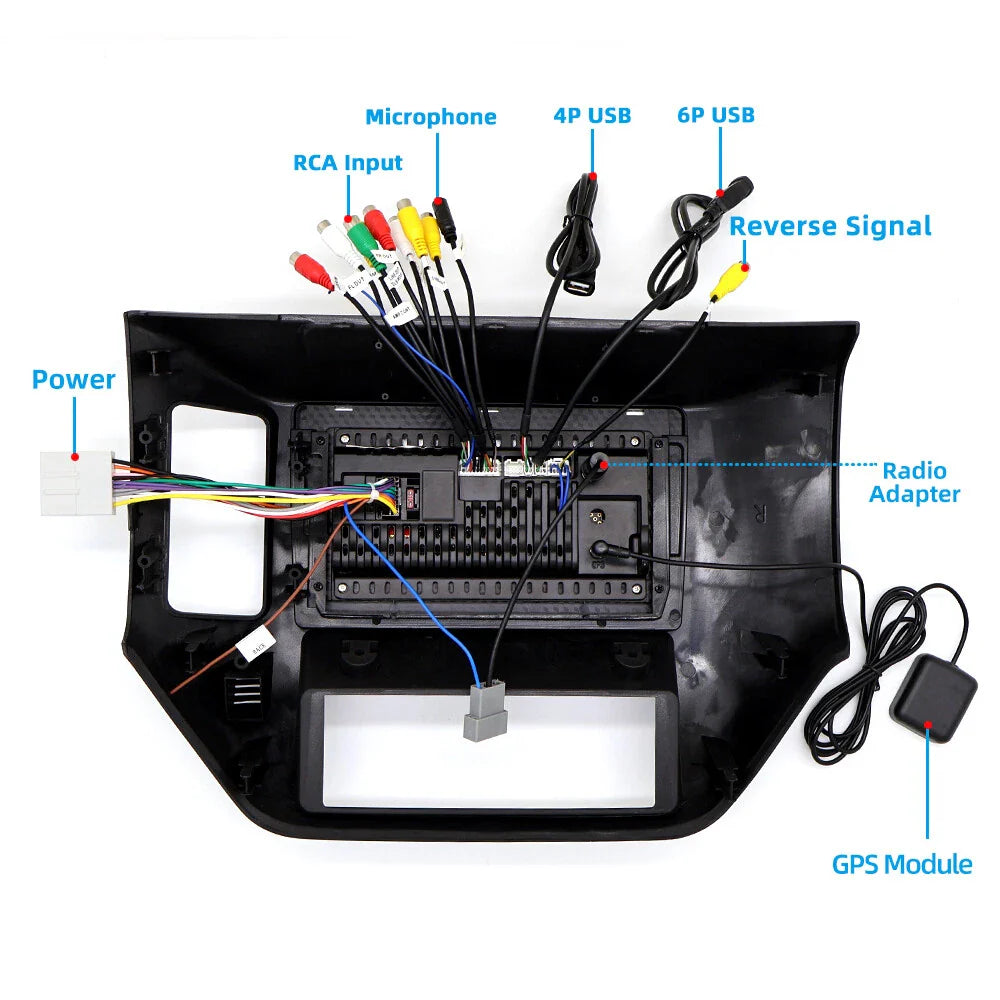 9'' Android Stereo Radio GPS Navigation for 2004-2015 Nissan Patrol GU
