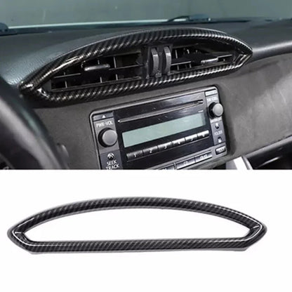 6Pcs Carbon Fiber Interior Trim Cover Toyota GT86 Scion FR-S Subaru BRZ