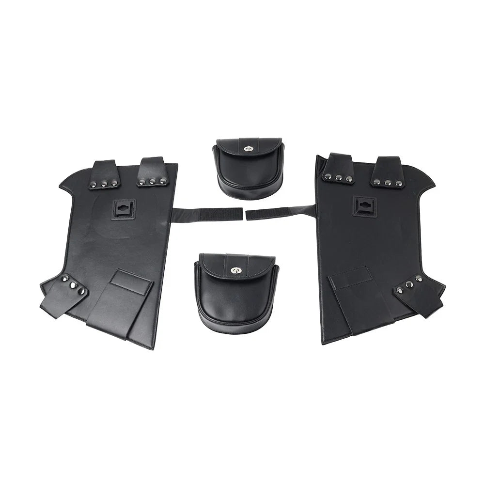 Soft Lowers Chaps Leg Warmers for Harley Electra Glide FLHT FLHS (1997-2009)