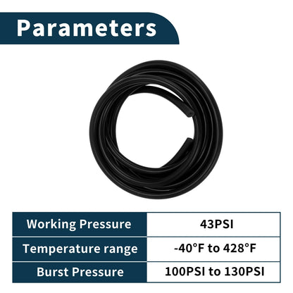10ft Vacuum Tubing Hose for Automotive (4mm ID)