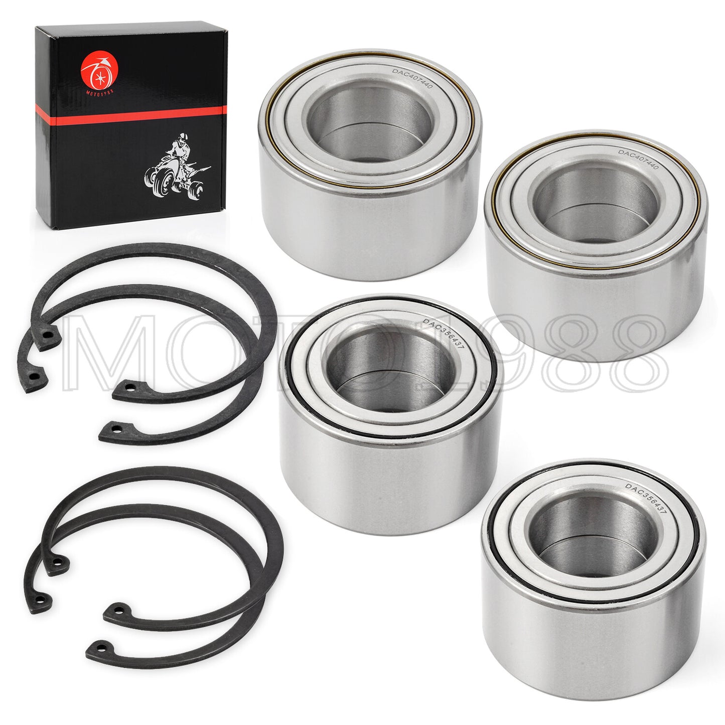Set of 4 Wheel Bearings for Polaris ACE 325 500 570 900