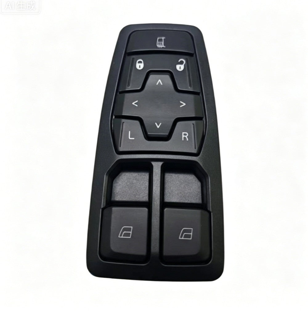 Power Window Mirror Switch with Door Lock for Volvo VN VNR VNL (2018–2025)