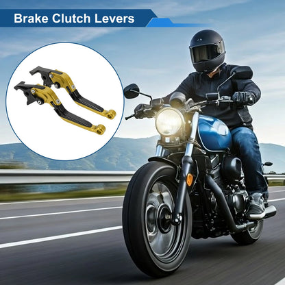 Short Long Brake Clutch Levers for Kawasaki ZX7R/ZX7RR (1989–2003) 1 Pair