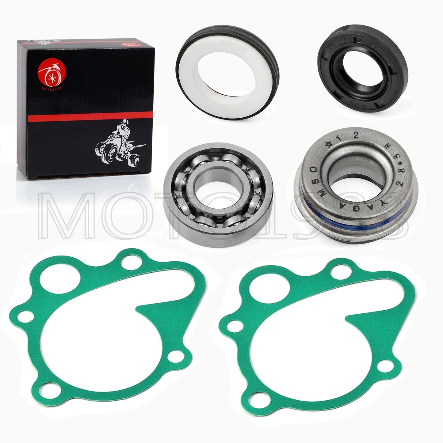 Water pump rebuild for Honda TRX250R ATC250R (1985–1989)