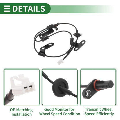 ABS Wheel Speed Sensor No. 599103V010 for Hyundai Azera (2012–2014)