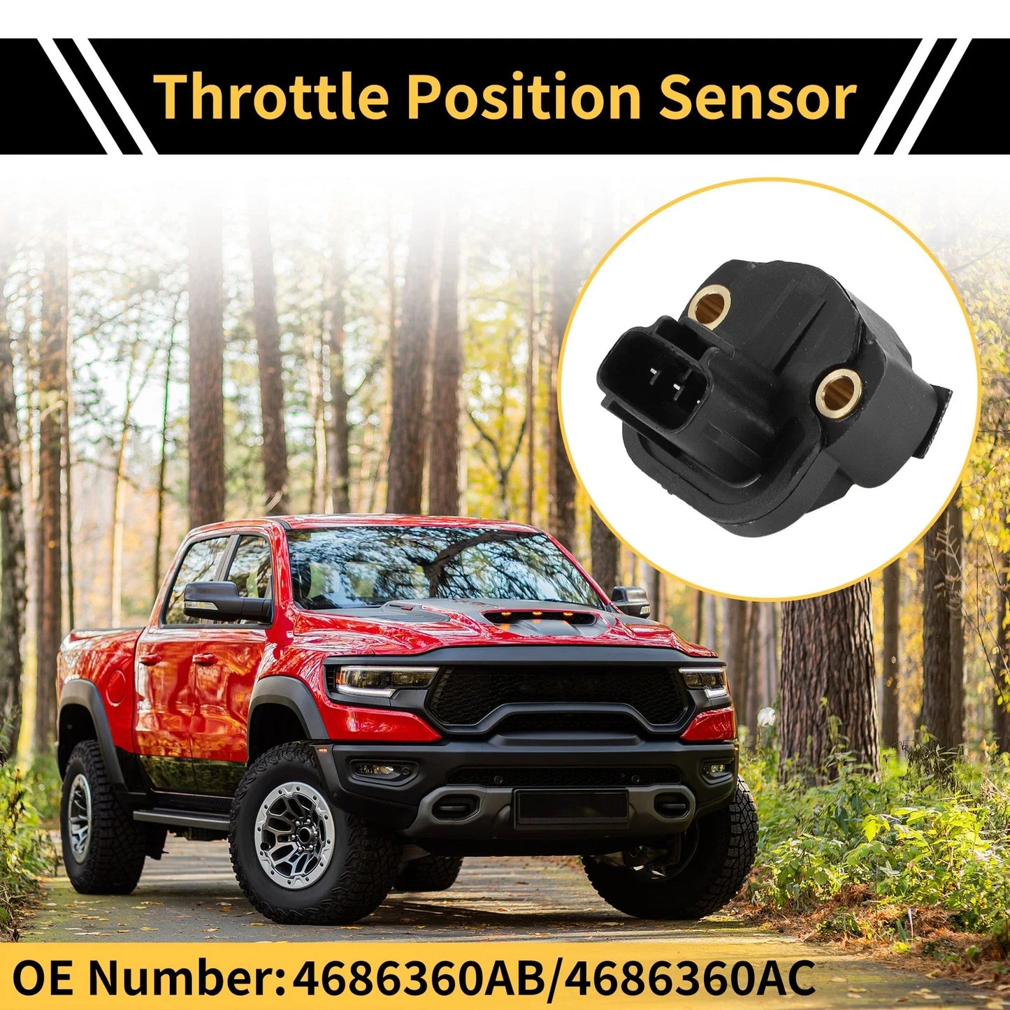 Throttle Position Sensor TPS for Dodge Ram 1500 (2004-2006)