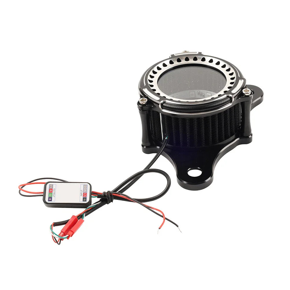 Air Cleaner Intake Filter for Harley Touring Softail Fat Boy Dyna FXR