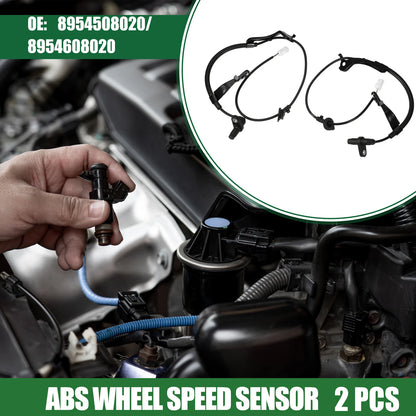 2X ABS Wheel Speed Sensor for Toyota Sienna (2011–2013) No. 8954508020/8954608020