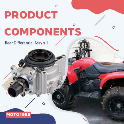 Complete Rear Differential for Yamaha Grizzly 660 (2002–2008)