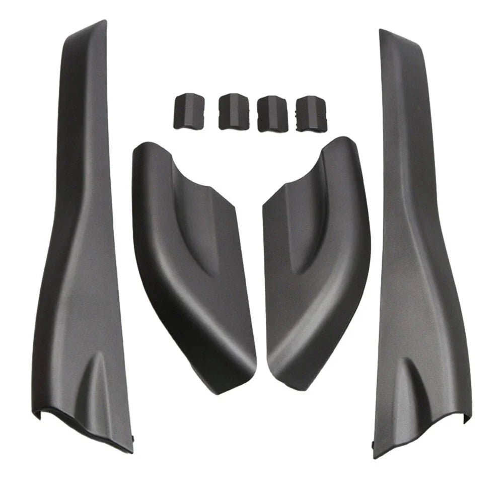 Roof Rack Rail End Protective Cover Shell Cap for Hyundai Tucson (2004–2008)