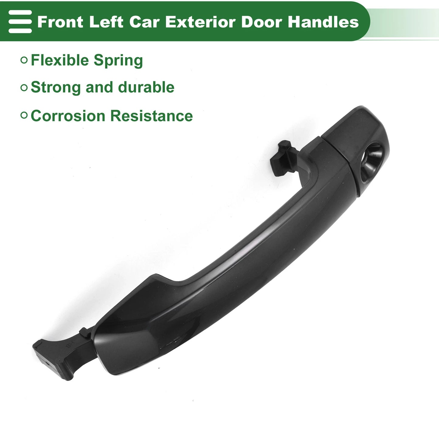 Front Left Door Handle No. 692170C050 for Toyota Sequoia (2001–2022) Gloss Black