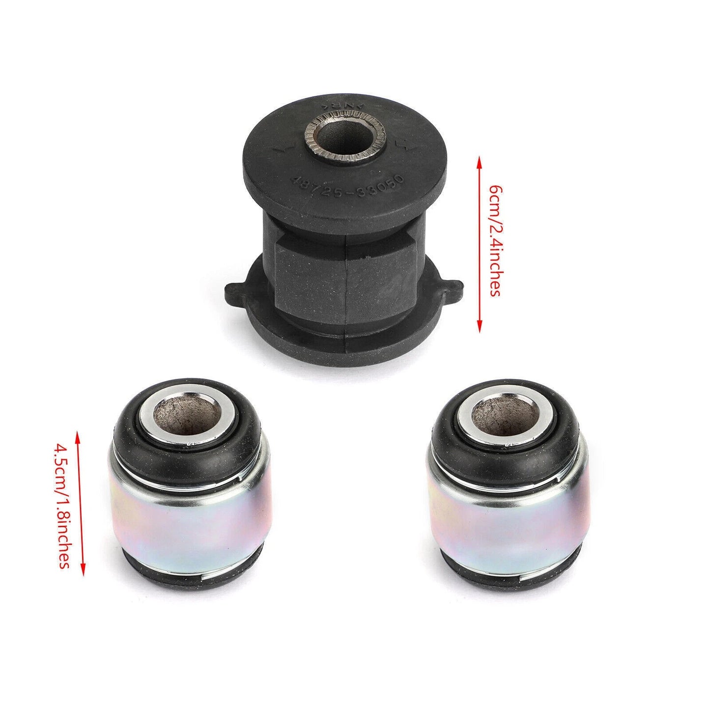 2X CNC Aluminum Tipping Bucket Cylinder Rod Tip 6mm