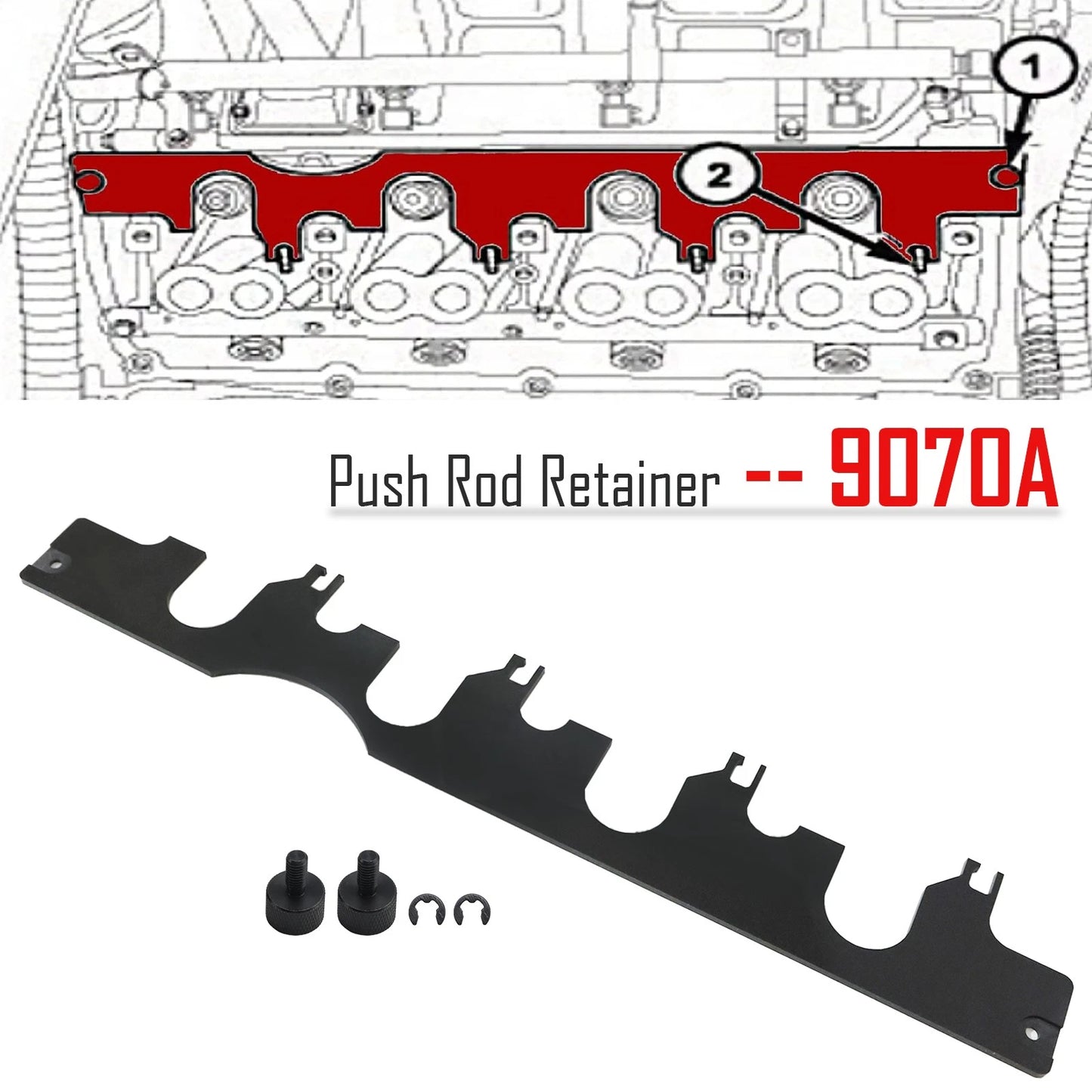 Front Radar Sensor Frame Trim Cover for VW Golf MK7 (2013–2016)