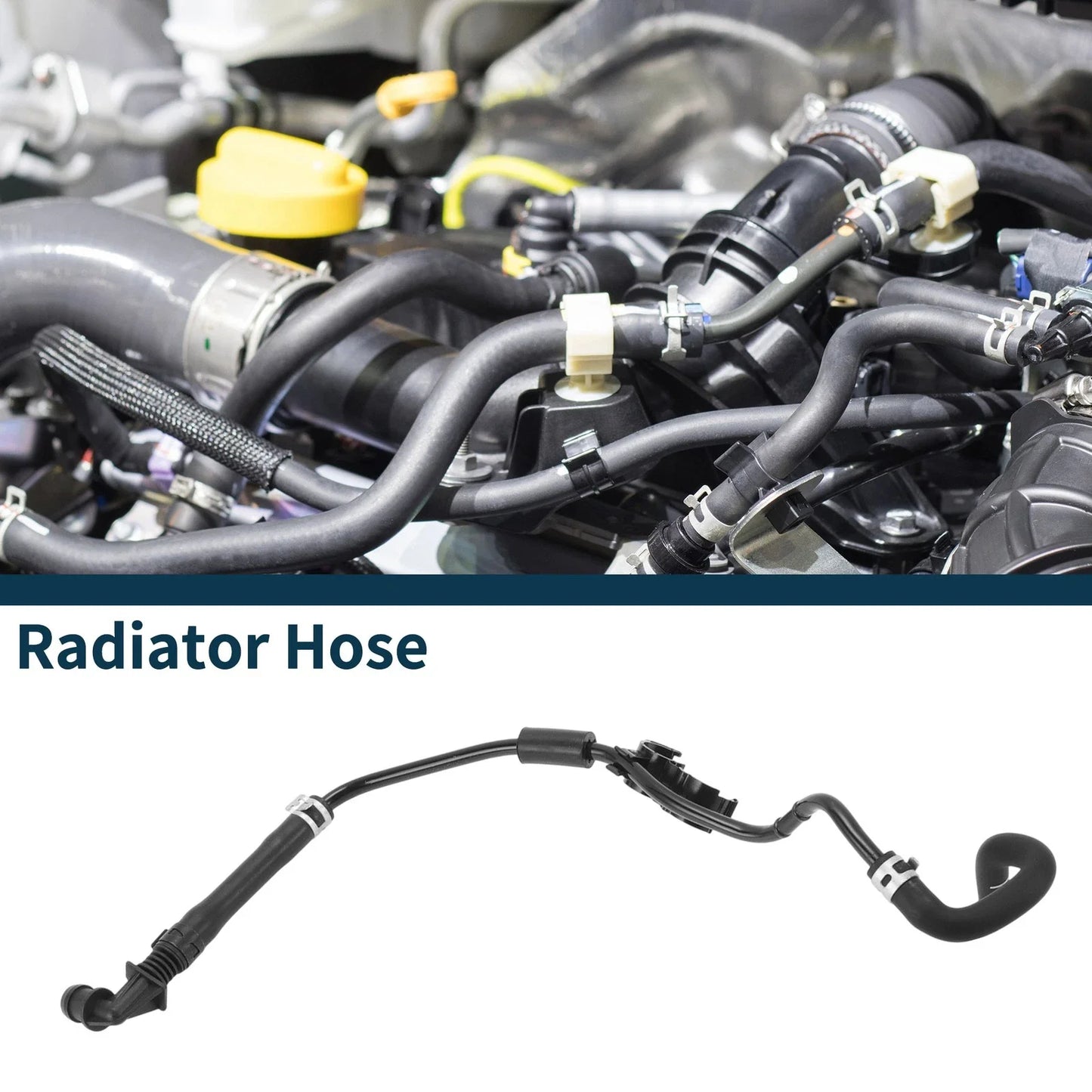 Radiator Hose for Porsche Macan 2014 (2014) - Plastic Coolant Pipe