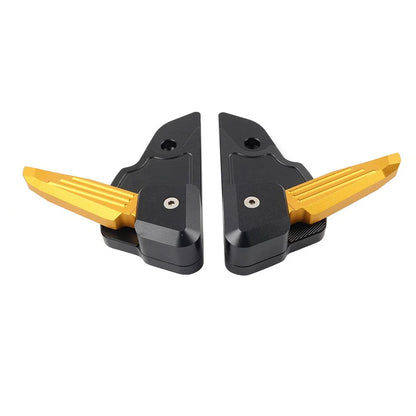 Gold Rear Passenger Foot Pegs for Vespa Sprint Primavera 50 125 150 (13-23)