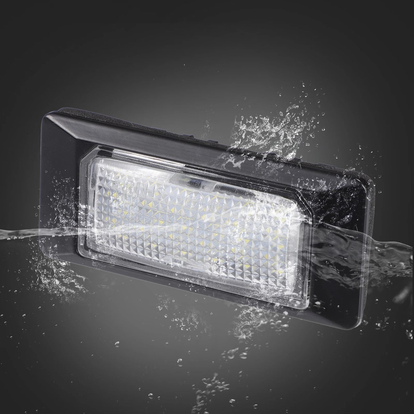 2X LED Error Free License Plate Light for Volkswagen Polo (2010–2013)