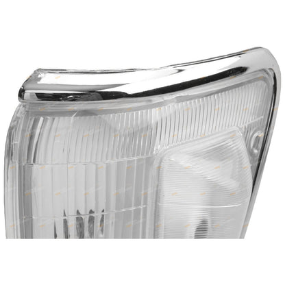 Set of 2 Chrome Corner Indicator Lights for Toyota Hilux (1994–1997)